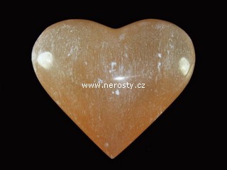 selenite, heart