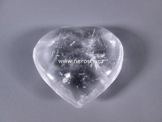 rock crystal, heart