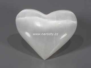 selenite, white