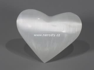 selenite, white