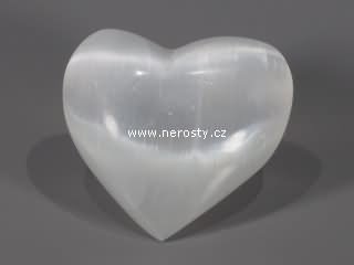 selenite, white