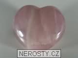 rose quartz, heart
